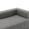 Special Shaped Frame For Oversized Modular U Shaped Sectional Floor Couch, Convertible Compressed Couch Spacious Foam Filled Sofa - Gray - Image 2