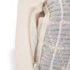 Noreen - Square Pouf - Light Blue / White - Image 3