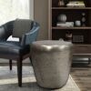 Garvy - Metal Side Table - Antique Silver - Image 5