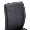 Luxury Simple Arch Chair (Set of 2) Dark High Resilience Dining Chair With Metal LegsMaterial - Dark Gray / Silver - Image 8
