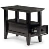 Amherst - Narrow Side Table - Hickory Brown - Image 2