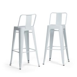 Rayne - Multifunctional Bar Stool (Set of 2) - White