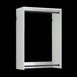 Devi - Wall Mounted Closet System With Modular Design And Ample Storage - White