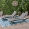 Wicker Chaise With Adjustable Reclining Seats (Set of 2) - Gray - Image 8