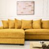 Luxe - Oversized 2 Piece Left Facing Sectional Couches For Living Room, L Shaped Sofa With Chaise - Ginger - Image 2