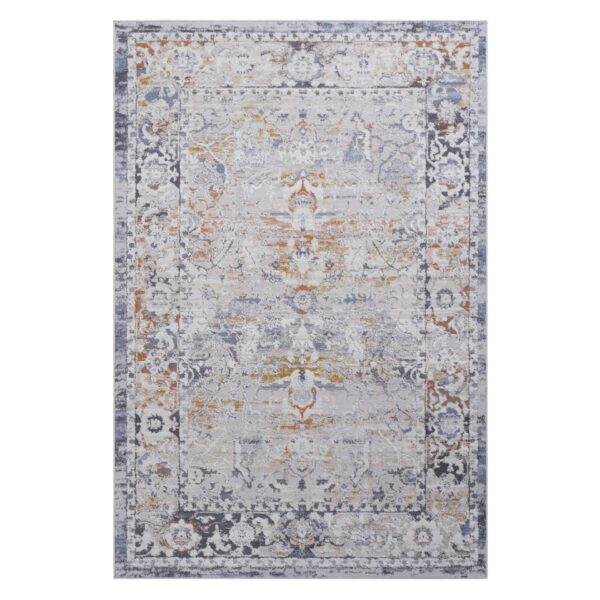 Payas - 2' X 3' Traditional Area Rug - Ivory / Gray