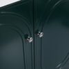 Modern Freestanding Bathroom Vanity With 2 Soft Close Cabinet Doors, Excluding Sink - Dark Green - Image 14