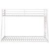 Adam - Twin Over Full Metal Bunk Bed - White Metal - Image 2