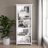 Amherst - 5 Shelf Bookcase - White - Image 7