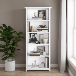 Amherst - 5 Shelf Bookcase - White