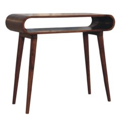 Amaya - Nordic Style Console Table - Chestnut
