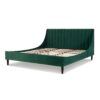 Aspen - King Vertical Tufted Modern Headboard Platform Bed Set - Evergreen - Image 12