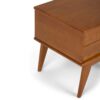 Draper - Mid Century Side Table - Teak Brown - Image 4