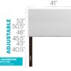 Nova - Twin Headboard - White - Image 7