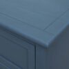 2 Drawer Side Table, American Style, End Table, Suitable For Bedroom - Blue - Image 19