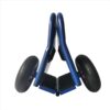Heavy Duty Panel Dolly With 2 Handles, 10" Solid Rubber Tires, 1000 Lbs Capacity, All Terrain For Drywall & Doors - Blue - Image 5