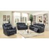 Daria - Reclining Sofa - Black - Image 6