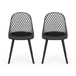 Lily - Chair (Set of 2) - Black