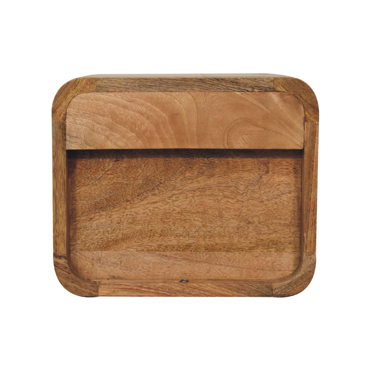 Mini Curve Floating Bedside - Oak - Image 4