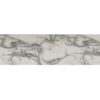 Matilda - Cabinet Console Table With White Faux Marble Top - White - Image 4