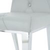 Modern Simple Light Luxury Dining Chair (Set of 2) Light Gray - Image 7