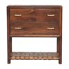 Regency - Woven 2 Drawer Nightstand - Brown - Image 11