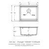 Kitchen Sink With Workstation Granite, Undermount - Black - Image 3