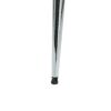 Modern Dining Chair (Set of 4) With Cloth Upholstery And Electroplated Metal Legs - Charcoal Gray - Image 7