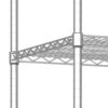 Heavy Duty Adjustable Shelving Unit, 5 Tier Wire Storage Shelves With Wheels - Brushed Nickel - Image 21