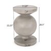 End Table, Outdoor - Natural - Image 3