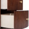 Valentine - 2 Drawer Storage Side Table - Dark Walnut - Image 7