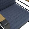Giovanna - Club Chair With Aluminum Frame And Water Resistant Cushions - Blue - Image 9