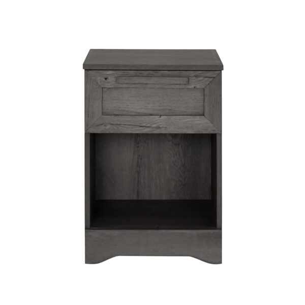 Broxon - 1 Drawer Nightstand - Gray