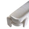Boucle Upholstery Modern Sofa For Living Room - Beige - Image 6