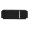 Extendable Coffee Table, Coffee Table With 2 Hidden Storage Space And 2 Drawers For Living Room - Black - Image 10