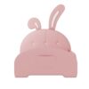 Twin Size Upholstered Rabbit-Shape Princess Bed, Twin Size Platform Bed With Headboard And Footboard - Pink - Image 6