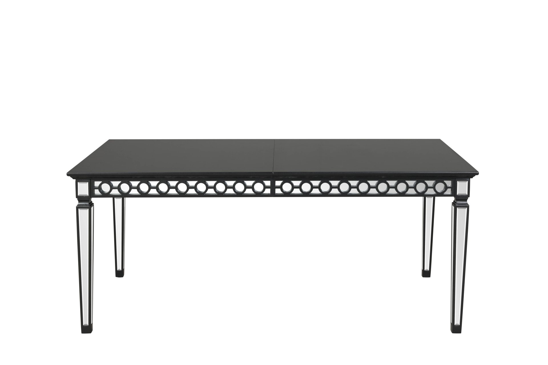 Varian II - Mirrored Dining Table - Black - Image 6