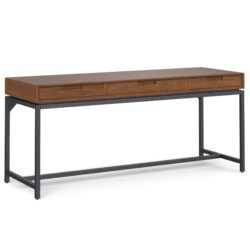 Banting - Mid Century Wide Desk - Walnut Veneer