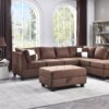 Malone - Sectional - Chocolate - Image 5