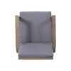 Temecula - (Set of 2) Outdoor Club Chairs With Cushions - Dark Gray - Image 10