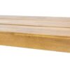 Nahanni - Rustic Acacia Wood Bench With Slat Design - Natural - Image 9