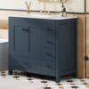 Bathroom Vanity With Sink Combo, Abundant Storage - Blue - Image 7