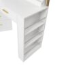Modern 8 Drawer Dresser For Bedroom Ample Storage Wide Chest Of Drawers, Sturdy & Safe - White - Image 4