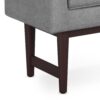Scott - Ottoman Bench - Pewter Gray - Image 10