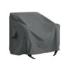 Shield - Outdoor Patio Club Chair Cover - Dark Gray - Image 5