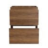 Freestanding Bathroom Vanity With Double Drawer In Engineered Wood - Brown - Image 8