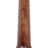 Modern Mango Wood Round End Table With Pedestal Base - Honey - Image 7