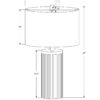 Lighting, Table Lamp, Concrete, Modern - Black - Image 6