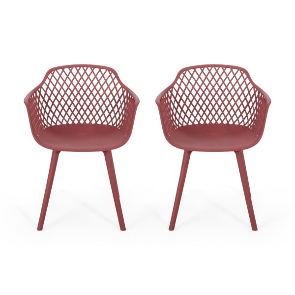 Poppy - Chair (Set of 2) - Red