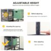 Storage Shelves 5 Tier Heavy Duty Metal Shelving Unit Adjustable Shelving Units And Storage Rack Kitchen Garage Shelf - Black - Image 9